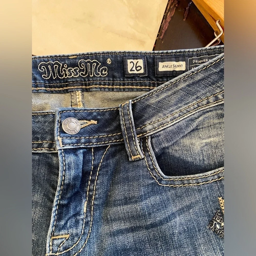 Miss me ankle skinny jeans